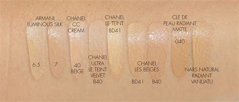 chanel les beiges b40|chanel les beiges colour chart.